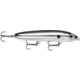 Rapala Skitter V 13 Floating 5-1/4" 1oz Topwater #3 Trebles Pure Chrome