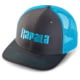 Rapala Trucker Cap Charcoal/Columbia Blue Mesh Center Logo