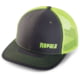 Rapala Trucker Cap Charcoal/Neon Yellow Mesh Left Logo