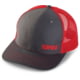 Rapala Trucker Cap Charcoal/Red Mesh Left Logo