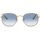 Ray-Ban Hexagonal Legend Gold Sunglasses 001/3F-51 - , Clear Gradient Blue Lenses