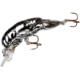 Rebel Lures Rebel Teeny Wee Crawfish Bait 1 1/2in 1/10 oz Floating Chrome Blackback