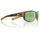 Redfin Polarized Amelia Sunglasses Driftwood Frame Seagrass Polarized Lens One Size