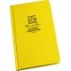 Rite In The Rain Bound Book - Fabrikoid Cover -Transit Yellow 4 3/4 X 7 1/2