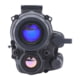 RIX RENV-M 1x25mm Enhanced Night Vision Monocular Gen 2+ 64 lp/mm w/ White Tubes 1400 Fom Black Small
