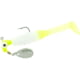 Road Runner Slabalicious Jig w/Spinner 1 Rig Bait 1 Body Chartreuse/White/Chartreuse 1/16oz