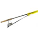 Outkast Tackle Slix Rod Cover - Spinning 6 Ft. Small/Medium Yellow Small/Medium