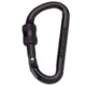 Rothco 80MM Locking Carabiner Black Black