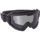 Rothco ANSI Ballistic OTG Goggle System Interchangeable Smoke/Clear/Yellow Lenses Black Frame