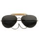 Rothco Aviator Air Force Style Sunglasses Smoke Military Printed Case and Box e-MilitaryPrintedCaseBox