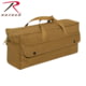 Rothco Canvas Jumbo Tool Bag With Brass Zipper Coyote Brown