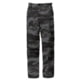 Rothco Color Camo Tactical BDU Pants - Men's Black Camo Small