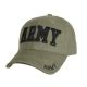 Rothco Deluxe Army Embroidered Low Profile Insignia Cap Olive Drab One Size OliveDrab-OneSize