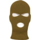 Rothco Fine Knit Three Hole Facemask Coyote Brown