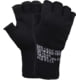 Rothco Fingerless Wool Gloves Black Black
