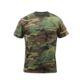 Rothco Kids Camo T-Shirts Woodland Camo M landCamo-M
