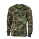 Rothco Kids Long Sleeve Camo T-shirt Woodland Camo L landCamo-L