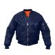 Rothco Kids MA-1 Flight Jackets Navy Blue L Blue-L