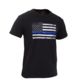 Rothco Kids Thin Blue Line US Flag T-Shirt S