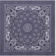 Rothco Large Trainmen Bandanas 27 Inch Grey -27x27Inches