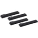 Rothco 4 Pack MOLLE Replacement Straps 4 Pack Black