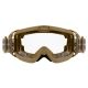 Rothco OTG Ballistic Goggles Coyote Brown/Clear CoyoteBrownClear