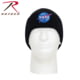 Rothco Deluxe NASA Meatball Logo Embroidered Watch Cap Black