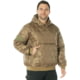 Rothco Quilted Woobie Hooded Sweatshirt - Mens Coyote Brown 2XL