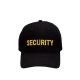 Rothco Security Supreme Low Profile Insignia Cap Black/Gold BlackGold