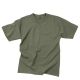 Rothco Solid Color 100percent Cotton T-Shirt Foliage Green S ageGreen-S