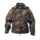 Rothco Special Ops Soft Shell Jacket - Men's Woodland Camo 2XL WoodlandCamo-2XL