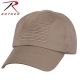 Rothco Tactical Operator Cap With US Flag Khaki One Size Khaki-OneSize
