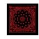 Rothco Trainmen Bandana Black/Red BlackRed