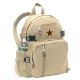 Rothco Vintage Canvas Compact Backpack Khaki Khaki