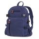 Rothco Vintage Canvas Compact Backpack Navy Blue NavyBlue