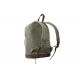 Rothco Vintage Canvas Teardrop Backpack With Leather Accents Olive Drab OliveDrab