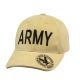 Rothco Vintage Deluxe Army Low Profile Insignia Cap Khaki Khaki