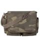 Rothco Vintage Washed Canvas Messenger Bag Woodland Camo WoodlandCamo
