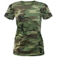 Rothco Long Length Camo T-Shirt - Women's Woodland Camo 3XL