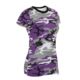 Rothco Long Length Camo T-Shirt - Women's Ultra Violet Camo Small aVioletCamo-S