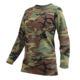 Rothco Women's Long Sleeve Camo T-Shirt XL