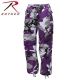 Rothco Paratrooper Colored Camo Fatigues - Women's Ultra Violet Camo Small aVioletCamo-S