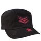 Rothco Women's Vintage Stripes & Stars Adjustable Fatigues Cap Black Black