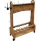 Rush Creek Creations 16-Rods Double Sides Rolling Rack with Line Spooler American Cherry