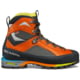 Scarpa Charmoz Hd Mountaineering Shoes   Men's Shark/Orange 40.5