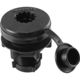 Scotty 444 Compact Threaded Deck Mount Black 0