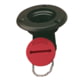 Sea-Dog Deck Fill With Slotted Cap With Red Cap Black