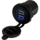 Sea-Dog USB Power Socket Dual