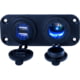 Sea-Dog USB & Power Socket Panel Double