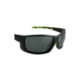 Sea Striker Castaway Sunglasses Black Frame Grey Mirror Lens Black/Grey